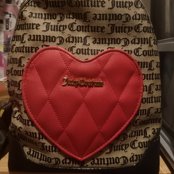 OBO 100% Auth Juicy Couture Signature bagpack - Picture 2 of 7